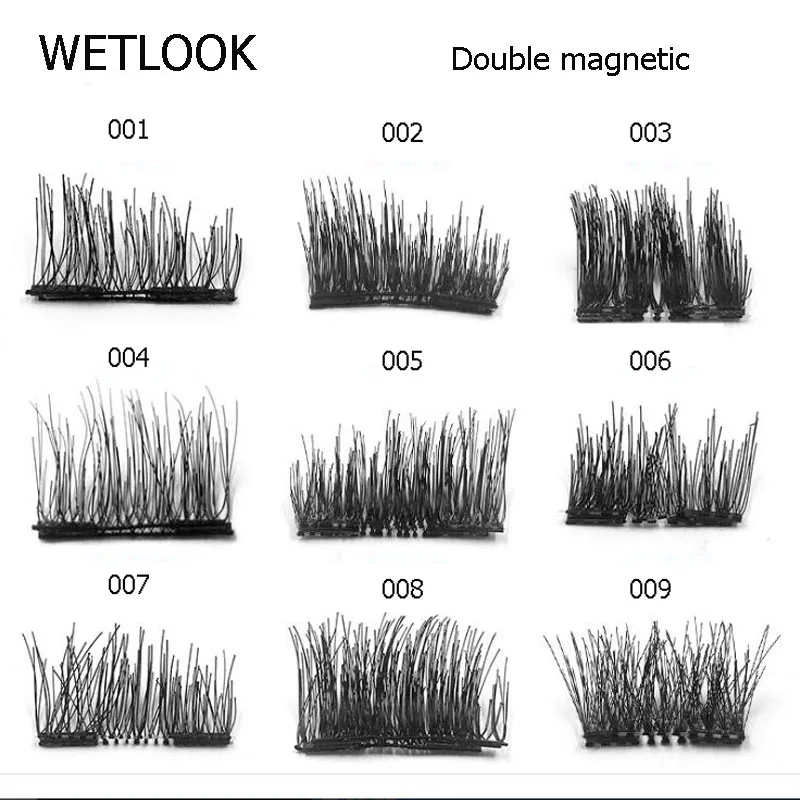 4Pcs/Pair New Double Magnetic 3D Eyelashes Extension Fake False lashes Easy to Wear Reusable Eye Beauty Makeup Soft Hair C180
4Pcs/Pair New Double Magnetic 3D Eyelashes Extension Fake False lashes Easy to Wear Reusable Eye Beauty Makeup Soft Hair C180
