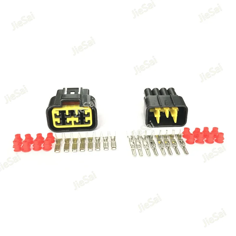 FW-C-8M-B FW-C-8F-B black Furukawa 8 Pin way 2.3mm male female waterproof auto connector adapter with terminal
FW-C-8M-B FW-C-8F-B black Furukawa 8 Pin way 2.3mm male female waterproof auto connector adapter with terminal