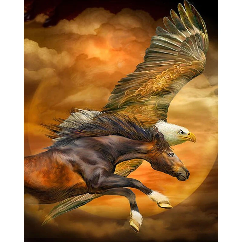 Eagle and horse diamond Embroidery diy diamond painting mosaic diamant painting 3d cross stitch pictures H825
Eagle and horse diamond Embroidery diy diamond painting mosaic diamant painting 3d cross stitch pictures H825