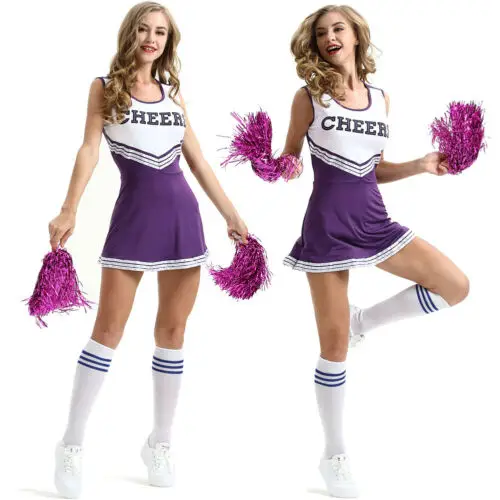 2019 New Womens Ladies Cheerleader Costume School Girl Full Outfits Fancy Dress Uniform
2019 New Womens Ladies Cheerleader Costume School Girl Full Outfits Fancy Dress Uniform