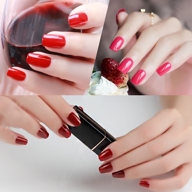 Rosalind лак для ногтей Гель-лак 7 мл красный цвет Soak Off UV Полупостоянный дизайн