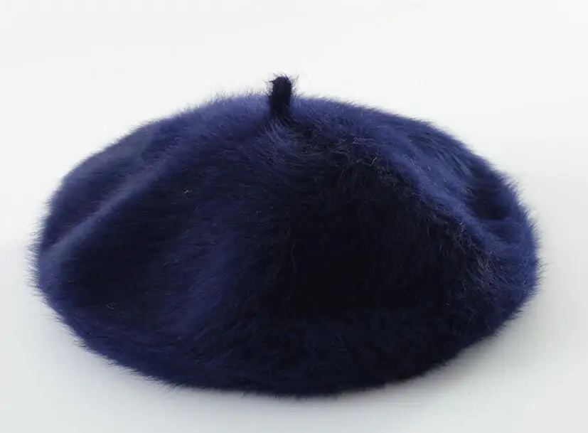 Autumn and winter women's marten velvet beret fashion long-haired marten velvet knitted hat rabbit fur painter cap
Autumn and winter women's marten velvet beret fashion long-haired marten velvet knitted hat rabbit fur painter cap