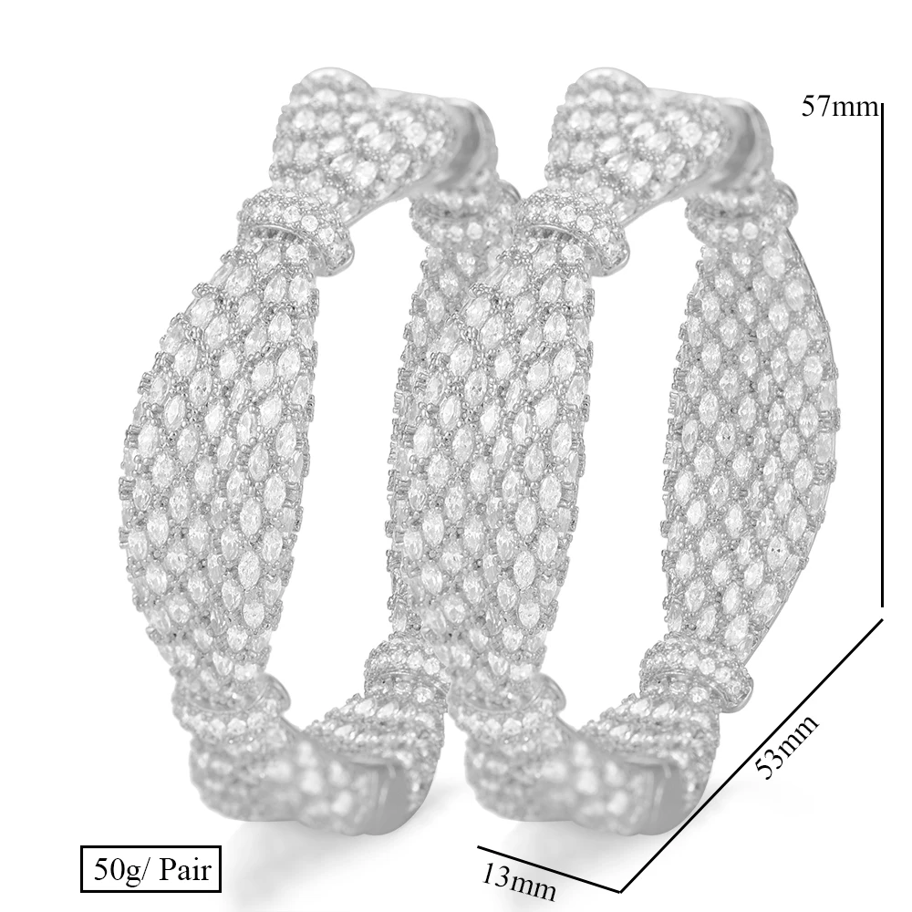 missvikki Original Design Full Clear Cubic Zirconia Hoop Earrings Shiny Luxury Gorgeous New Trendy for Women Earrings Jewelry
missvikki Original Design Full Clear Cubic Zirconia Hoop Earrings Shiny Luxury Gorgeous New Trendy for Women Earrings Jewelry