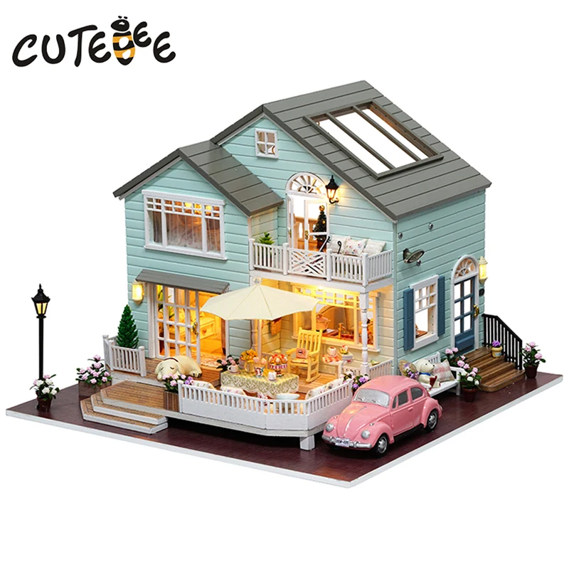 Фото Кукольный домик CUTEBEE миниатюрный кукольный сделай сам - купить