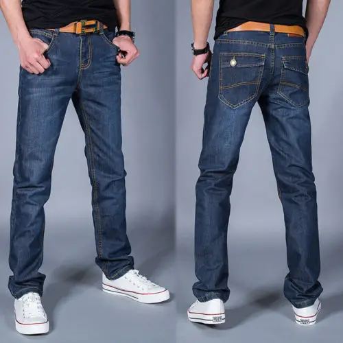 2018 New Fashion Men's Jeans Mens Designer Straight Fit Belt Blue Denim Jeans Classic Jeans All Waist Sizes
2018 New Fashion Men's Jeans Mens Designer Straight Fit Belt Blue Denim Jeans Classic Jeans All Waist Sizes
