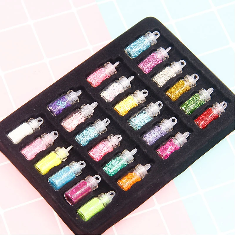 24pcs Slime Diy Kit Sequins/Glitter Filler Fluffy Box Toys For Children Colorful Charms Lizun Decoration Toy Accessories 2019
24pcs Slime Diy Kit Sequins/Glitter Filler Fluffy Box Toys For Children Colorful Charms Lizun Decoration Toy Accessories 2019