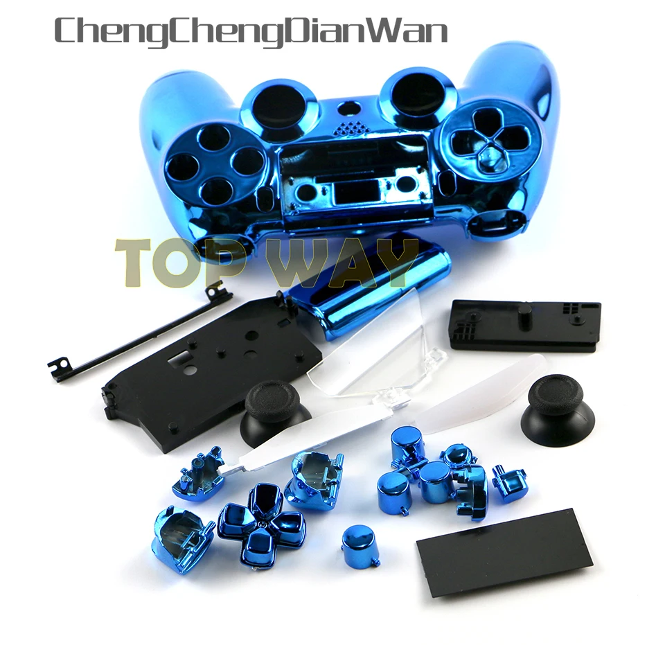 ChengChengDianWan хромированная обшивка корпуса оболочка чехол Полный мод наборы для PlayStation 4 для контроллера PS4 многоцветные 10 комплектов
ChengChengDianWan хромированная обшивка корпуса оболочка чехол Полный мод наборы для PlayStation 4 для контроллера PS4 многоцветные 10 комплектов