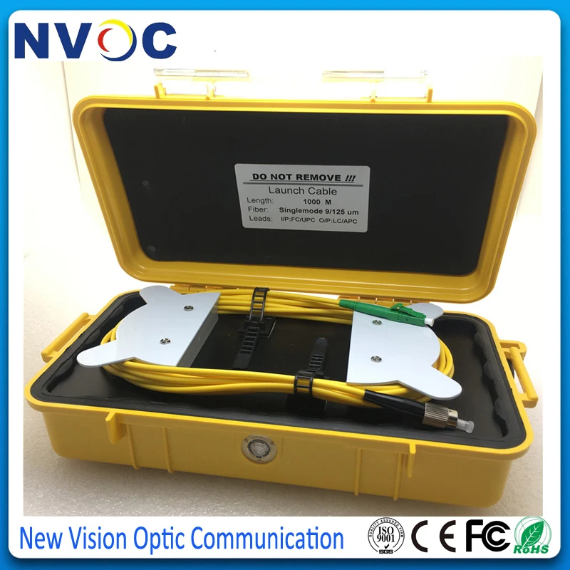 2 шт./лот FC/UPC-LC/APC 1000 м OTDR Dead Zone Eliminator оптоволоконные кольца оптическое волокно Launch