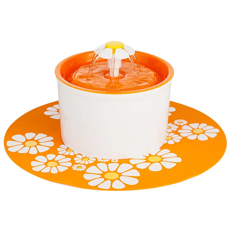 Automatic Cat Fountain Mute Pet Water Dispenser Flower Shape Activated Carbon Filter & Anti-slip Pet cat dog food Mat
Automatic Cat Fountain Mute Pet Water Dispenser Flower Shape Activated Carbon Filter & Anti-slip Pet cat dog food Mat