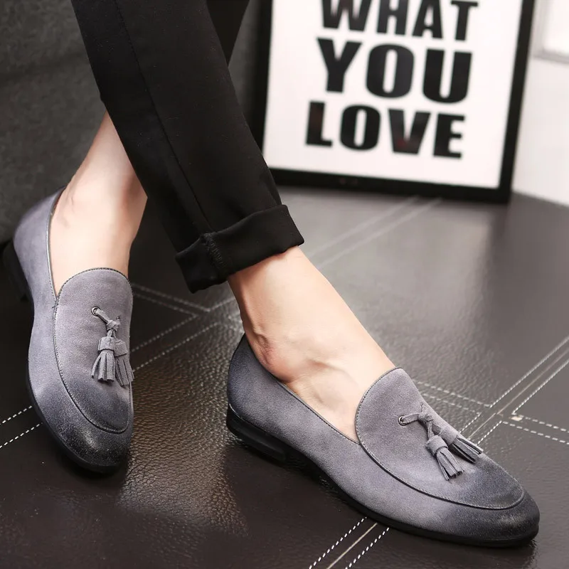 2019 Male Casual Shoes Men's Moccasins Suede Soft Leather Oxfords Driving Shoes Moccasins Shoes Tassel Men's Wedding Dress A3-67
2019 Male Casual Shoes Men's Moccasins Suede Soft Leather Oxfords Driving Shoes Moccasins Shoes Tassel Men's Wedding Dress A3-67