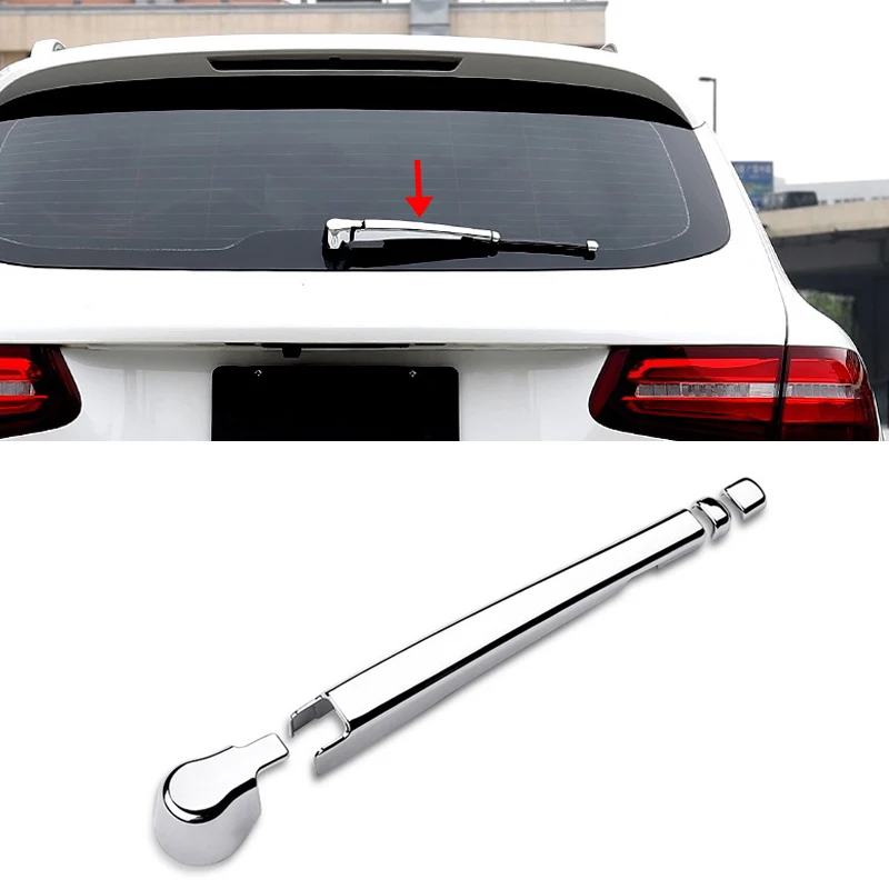 2016 2017 Rear Window Wiper Cover Protector Trim ABS Chrome Car Styling For Mercedes Benz GLC Accessories
2016 2017 Rear Window Wiper Cover Protector Trim ABS Chrome Car Styling For Mercedes Benz GLC Accessories