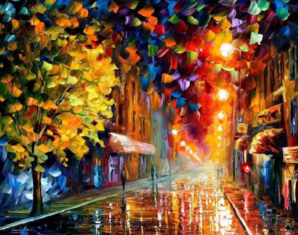Landscape Painting Canvas happy street Modern Art Abstract Oil artwork City scenes High quality Hand painted knife oil painting
Landscape Painting Canvas happy street Modern Art Abstract Oil artwork City scenes High quality Hand painted knife oil painting