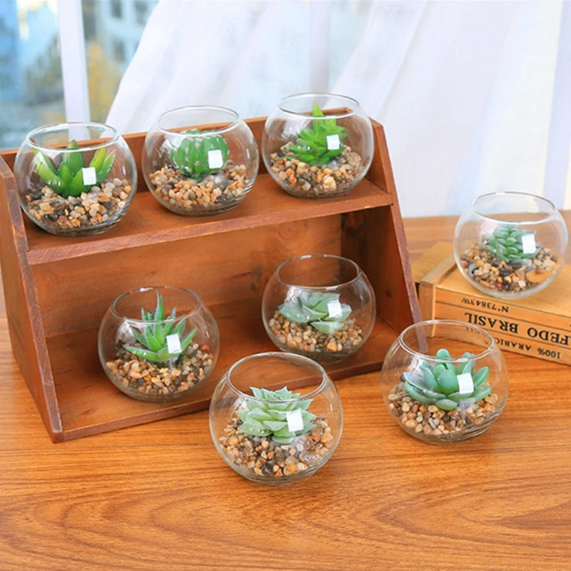 2018 Creative Fashion Wedding Decoration Simulation Succulent Potted Plants Glass Basin Plant Artificial Glass Bonsai 7 Types
2018 Creative Fashion Wedding Decoration Simulation Succulent Potted Plants Glass Basin Plant Artificial Glass Bonsai 7 Types