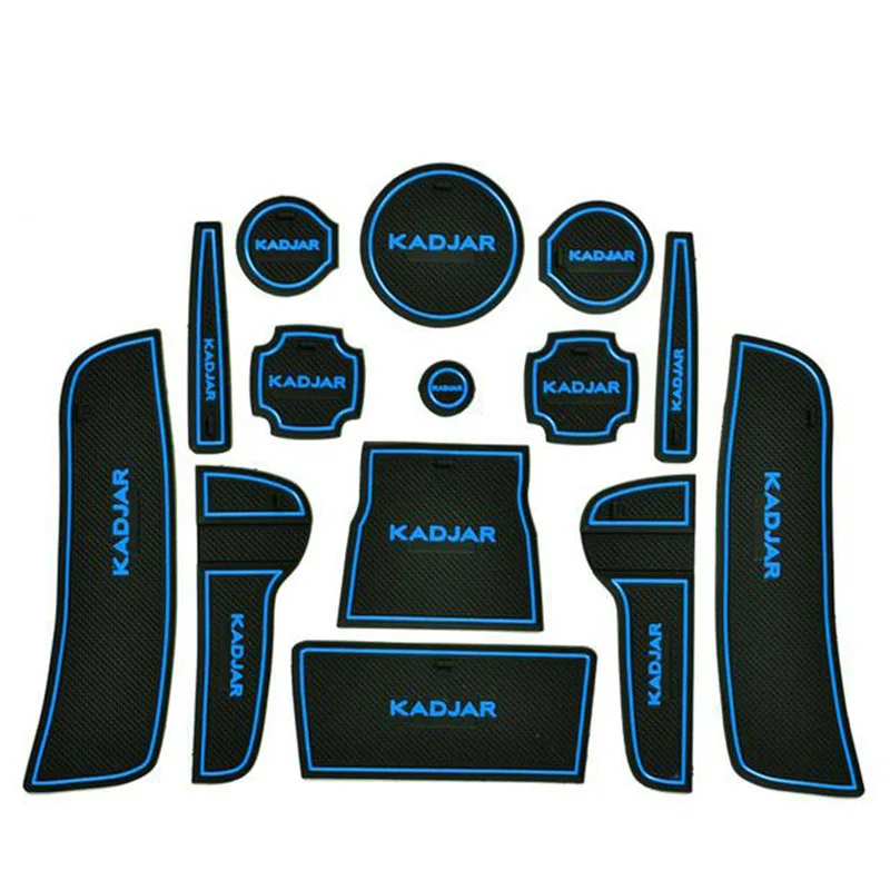 14pcs car styling Groove Gate Slot Armrest Storage Rubber non-slip mats inner door pad/cup for Renault Kadjar 2016
14pcs car styling Groove Gate Slot Armrest Storage Rubber non-slip mats inner door pad/cup for Renault Kadjar 2016