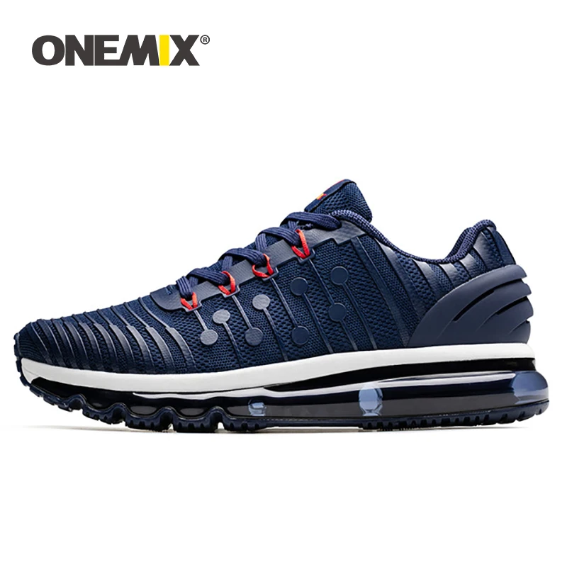 

ONEMIX New Air Cushion Sneakers For Men Running Shoes Women Jogging Shoes KPU Vamp Outdoor Trainers Walking Trekking Shoes