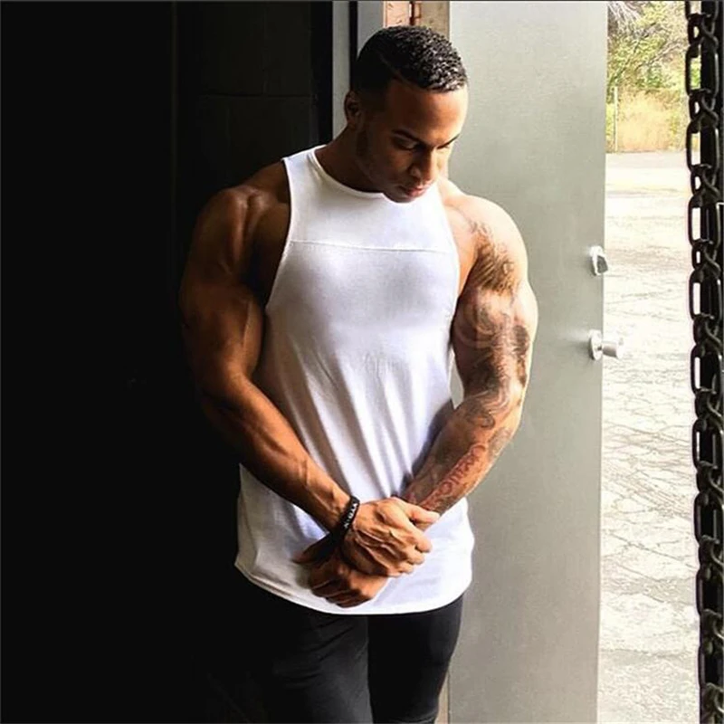 New Fashion Brand Fitness Clothing Bodybuilding Gyms Tank Tops Men Plain Sleeveless Vest Cotton Singlets Blank Muscle Shirt
New Fashion Brand Fitness Clothing Bodybuilding Gyms Tank Tops Men Plain Sleeveless Vest Cotton Singlets Blank Muscle Shirt