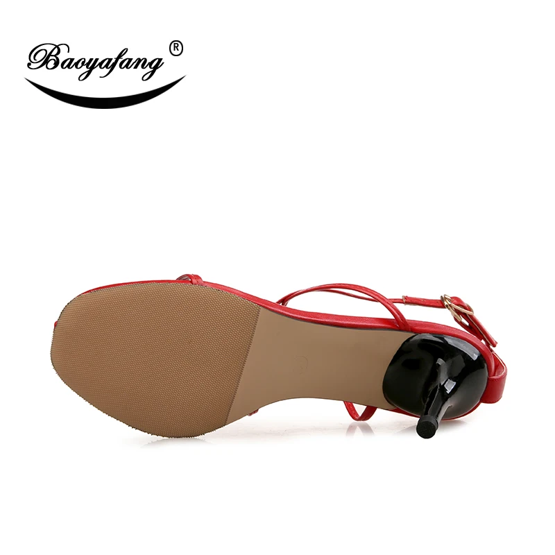BaoYaFang New Arrival Black Womens Summer Sandals Ladies Party shoes woman Wedding shoes Bride 7cm Thin heel shoes big size
BaoYaFang New Arrival Black Womens Summer Sandals Ladies Party shoes woman Wedding shoes Bride 7cm Thin heel shoes big size