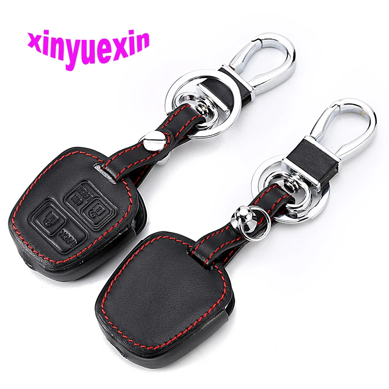 Кожаный чехол Xinyuexin для автомобильных ключей, чехол-брелок для Toyota Camry Prius 4Runner Corolla RAV4, куртка с брелоком для ключей с 2 кнопками
Кожаный чехол Xinyuexin для автомобильных ключей, чехол-брелок для Toyota Camry Prius 4Runner Corolla RAV4, куртка с брелоком для ключей с 2 кнопками