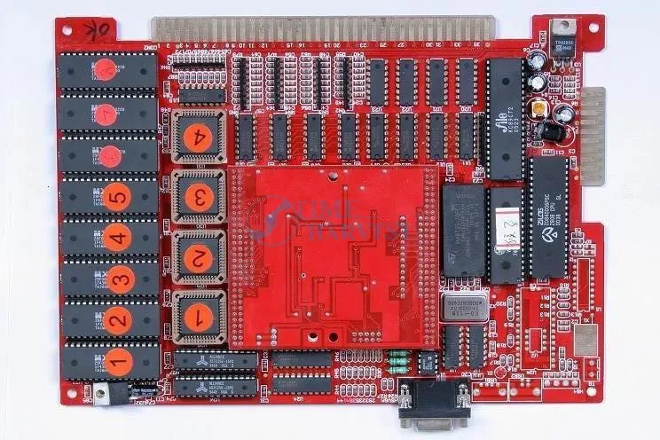 1 комплект игровой автомат с жгутом jamma/красная плата VGA игровая печатная в