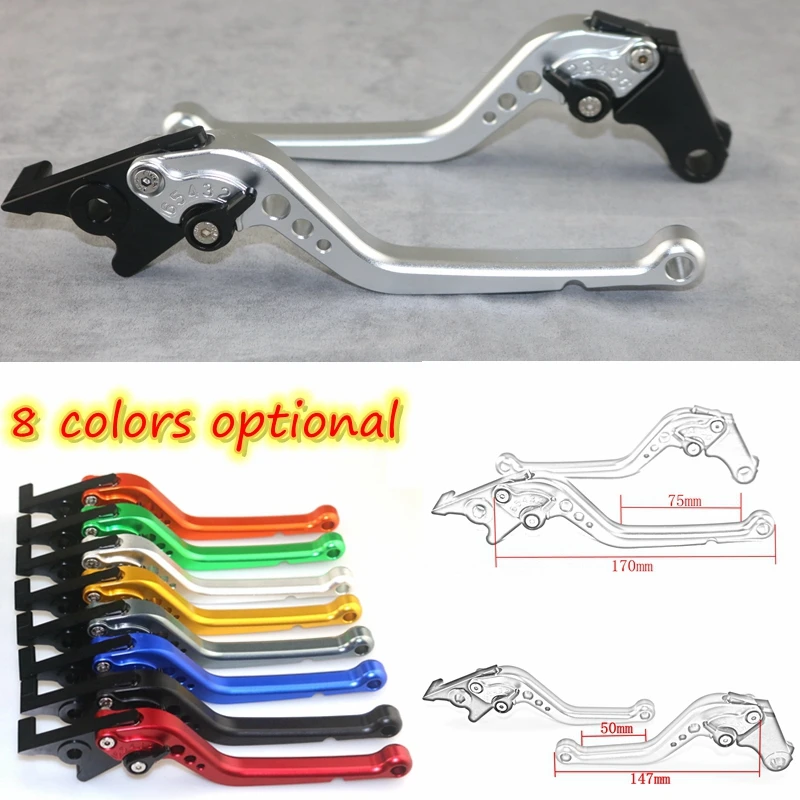 Aluminum CNC Adjustable Motorcycle Brake Clutch Lever For SUZUKI SV6501999-2009/DL650/V-STROM 2004-2010/600/750 KATANA 1998-2006
Aluminum CNC Adjustable Motorcycle Brake Clutch Lever For SUZUKI SV6501999-2009/DL650/V-STROM 2004-2010/600/750 KATANA 1998-2006