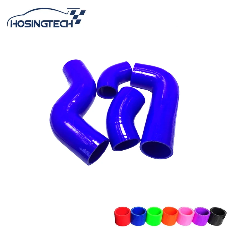 HOSINGTECH для Audi New TT / A3 TFSI TDI (4 шт.) цвет с алюминиевым адаптером|intercooler hose|hose intercooleraudi tt