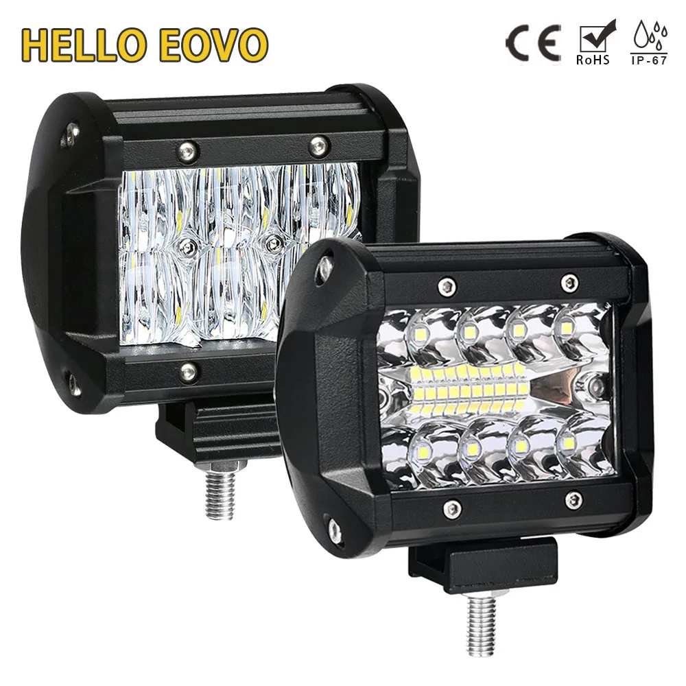 HELLO EOVO 4 inch LED Bar LED Work Light Bar for Indicators Motorcycle Driving Offroad Boat Car Tractor Truck 4x4 SUV ATV 12V
HELLO EOVO 4 inch LED Bar LED Work Light Bar for Indicators Motorcycle Driving Offroad Boat Car Tractor Truck 4x4 SUV ATV 12V
