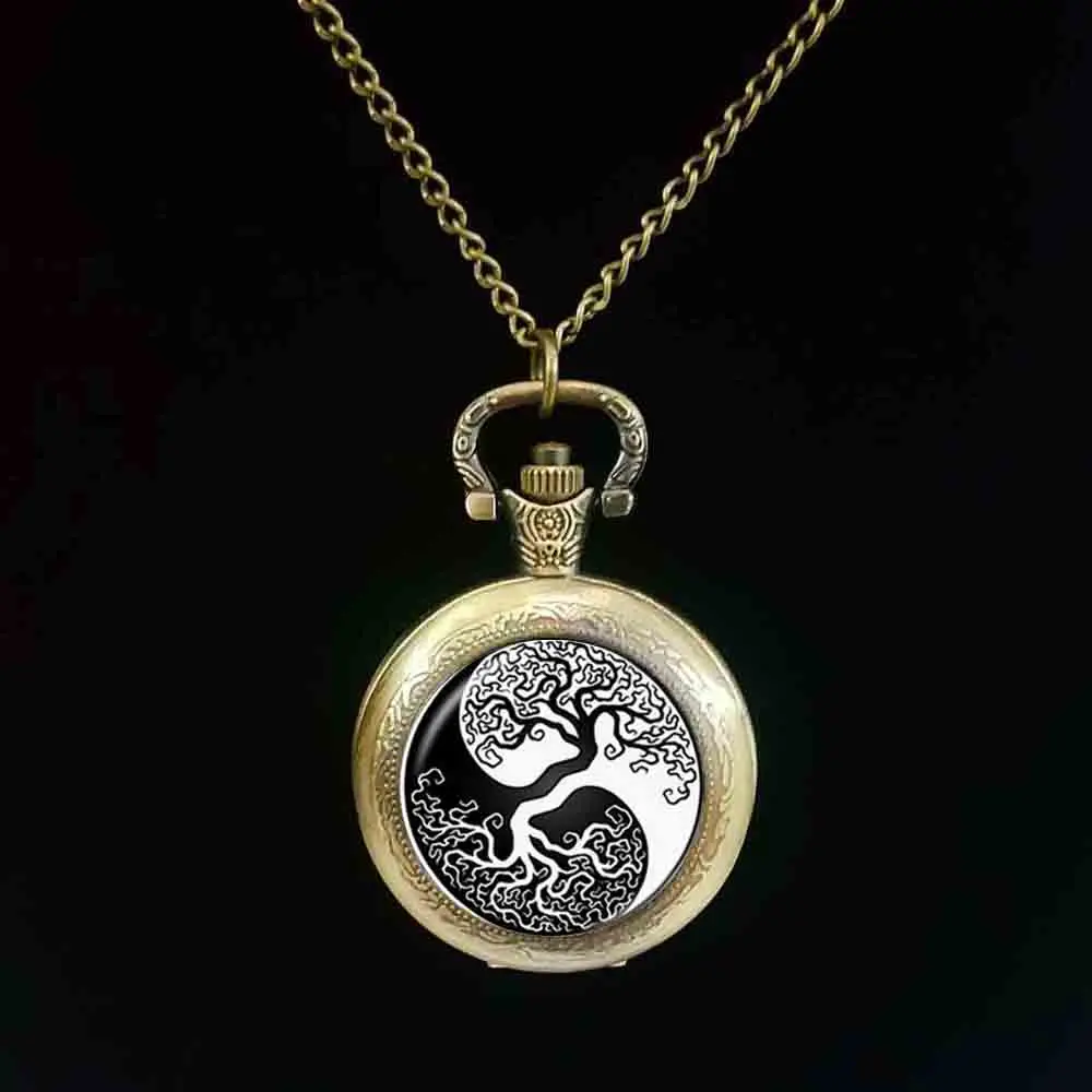 Yin Yang Pendant Big Tree pocket watch Glass Cabochon Jewelry Zen Symbol Statement Long Sweater Chain Tai pocket watch
Yin Yang Pendant Big Tree pocket watch Glass Cabochon Jewelry Zen Symbol Statement Long Sweater Chain Tai pocket watch