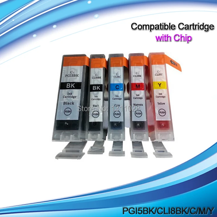 INK WAY 4C, 2SETS plus 2 Extra Black PGI-5BK CLI-8C/M/Y compatible ink cartridges for IP3300 IX4000 IX5000 etc.
INK WAY 4C, 2SETS plus 2 Extra Black PGI-5BK CLI-8C/M/Y compatible ink cartridges for IP3300 IX4000 IX5000 etc.