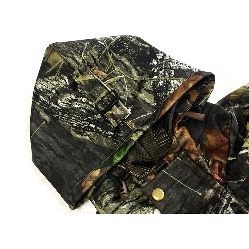 Outdoor Men Bionic 3D Leaves Hunting Suit Jacket Pants Camouflage Ghillie Suit Windproof Breathable Tactical Camo Hunting Suit
Outdoor Men Bionic 3D Leaves Hunting Suit Jacket Pants Camouflage Ghillie Suit Windproof Breathable Tactical Camo Hunting Suit