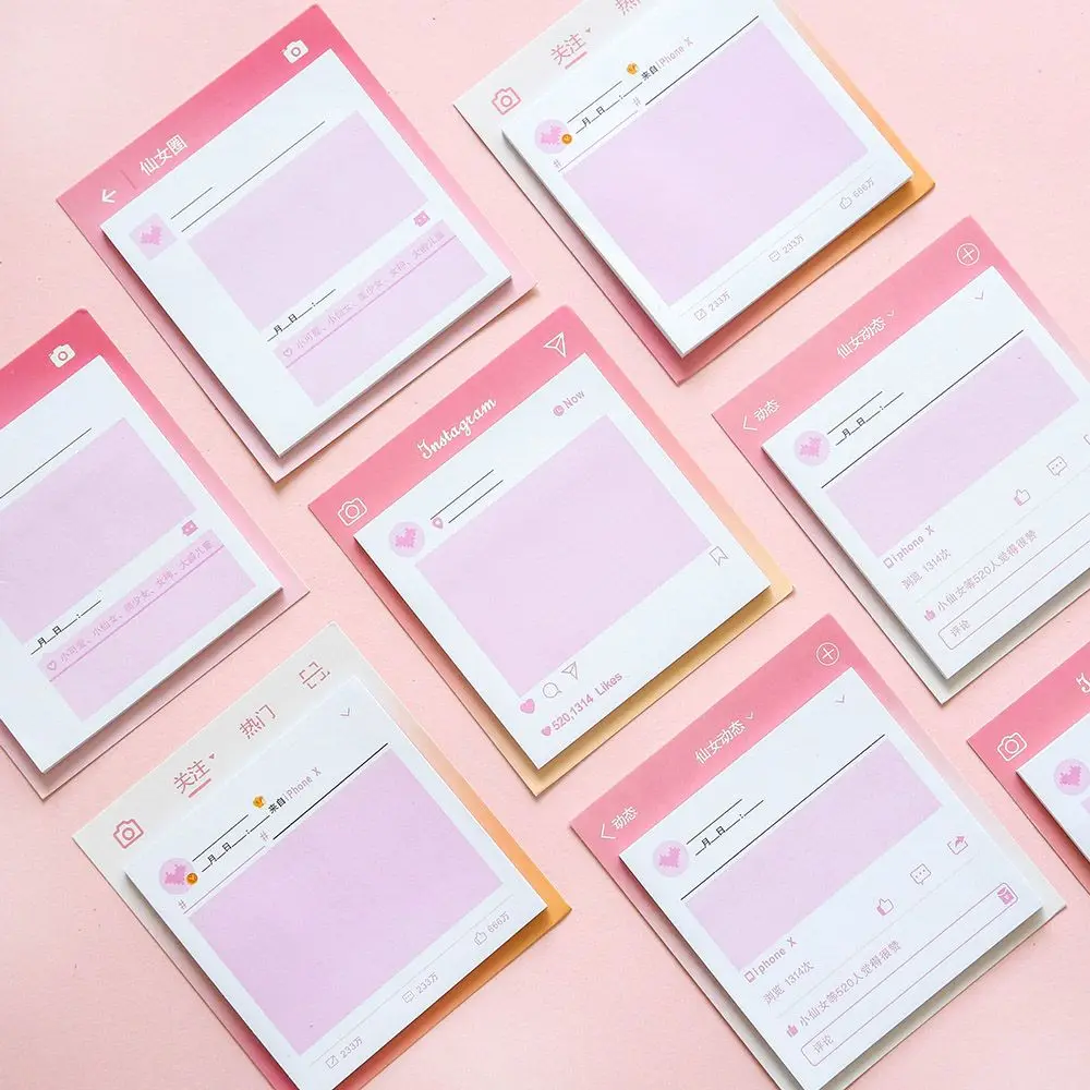 1PC Fashion Pink Love Heart Memo Pad Sticky Notes Shopping Check List Cute Office School Supplies Students Stationery
1PC Fashion Pink Love Heart Memo Pad Sticky Notes Shopping Check List Cute Office School Supplies Students Stationery
