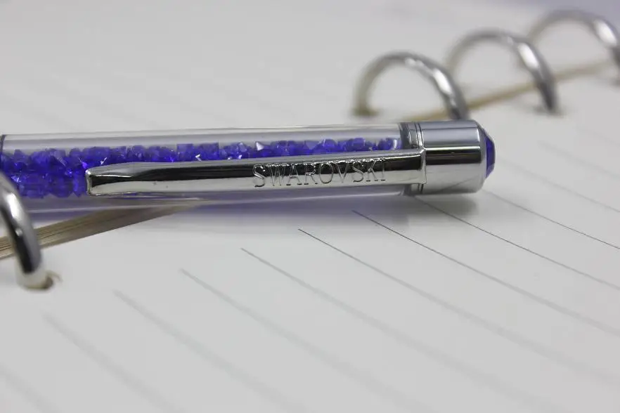 Swarovski crystal ручка высокого качества топ леди студент прекрасные кристаллы