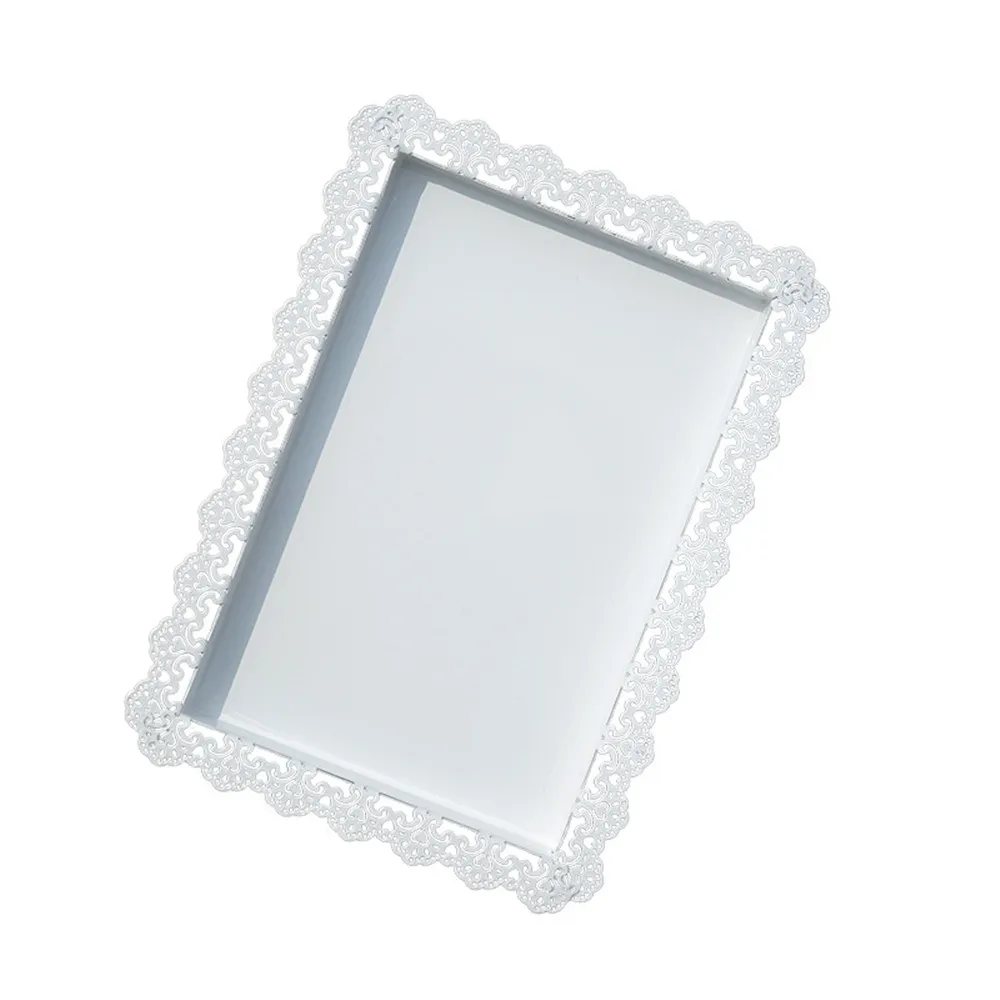 Nordic Lace Hollow Metal Storage Tray Minimalist Chic Ins Fruit Cake Dessert Plate White Jewelry Display Tray Home Desk Decor
Nordic Lace Hollow Metal Storage Tray Minimalist Chic Ins Fruit Cake Dessert Plate White Jewelry Display Tray Home Desk Decor