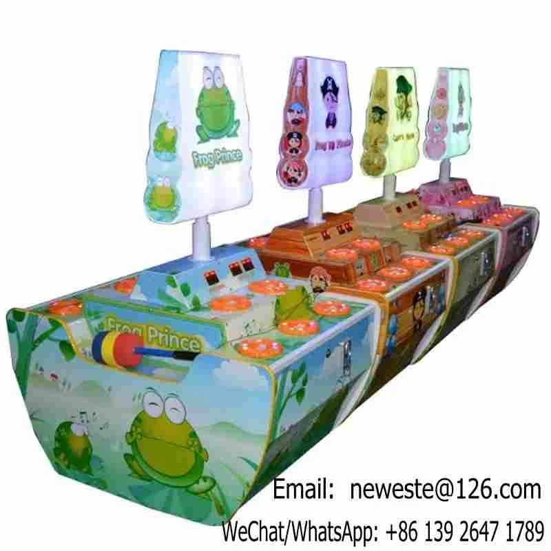 Kids Coin Operated Hammer Hit Frog Animals Redemption Lottery Arcade Games Machine
Kids Coin Operated Hammer Hit Frog Animals Redemption Lottery Arcade Games Machine