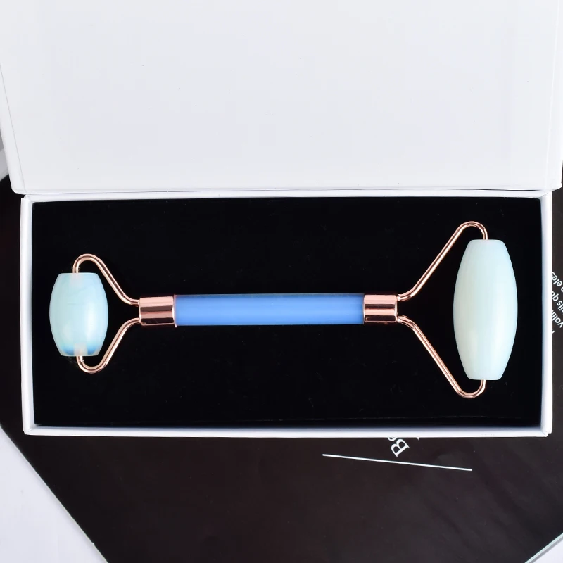 Portable Jade Face Roller Crystal Glass Opalite Body Massager Anti Wrinkle Cellulite Face Lift Slimming Skin Health Care Tool
Portable Jade Face Roller Crystal Glass Opalite Body Massager Anti Wrinkle Cellulite Face Lift Slimming Skin Health Care Tool