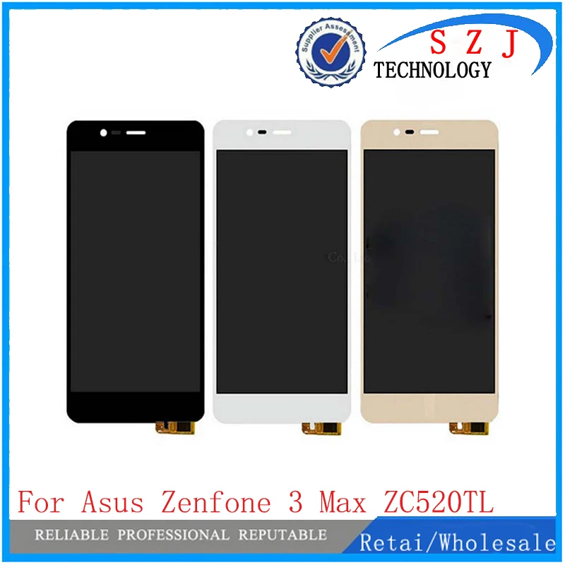 New 5.2 inch For Asus ZenFone 3 Max ZC520TL X008D LCD Display + Touch Screen Digitizer Assembly Replacement Free Shipping
New 5.2 inch For Asus ZenFone 3 Max ZC520TL X008D LCD Display + Touch Screen Digitizer Assembly Replacement Free Shipping
