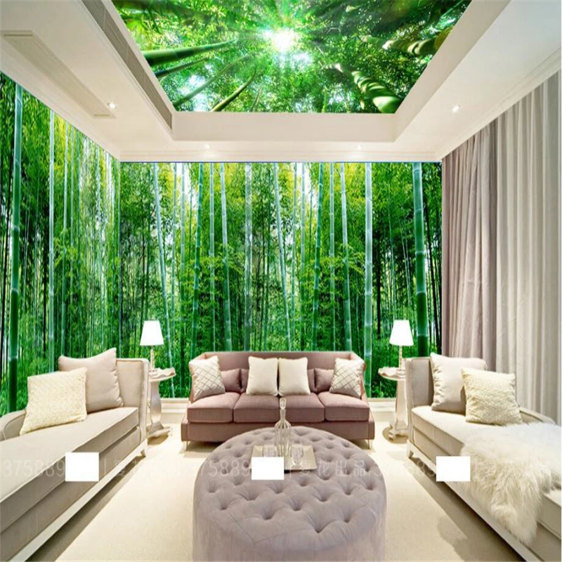 beibehang Custom wall paper living room bedroom murals fresh bamboo scenery 3D solid theme space background wall
beibehang Custom wall paper living room bedroom murals fresh bamboo scenery 3D solid theme space background wall