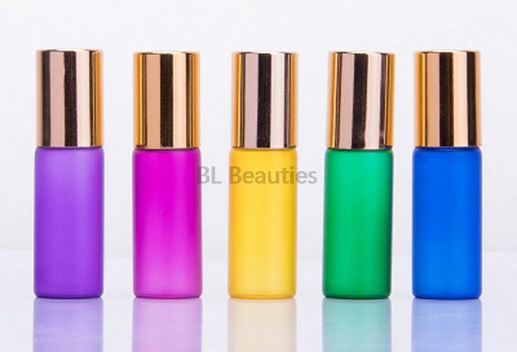 5ml Empty Mini Glass Roll On Bottle For Essential Oils,Refillable Colorful Perfume Containers With Stainless Steel Roller Balls
5ml Empty Mini Glass Roll On Bottle For Essential Oils,Refillable Colorful Perfume Containers With Stainless Steel Roller Balls