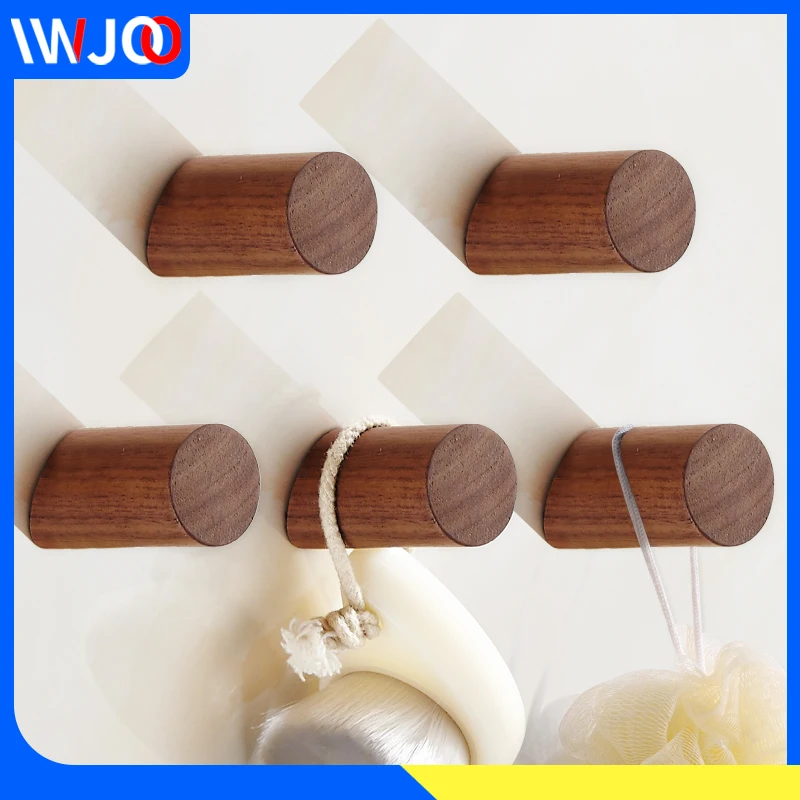 Robe Hooks Wall Mounted Wood Coat Hooks Rack Crafts Decorative Bathroom Hook for Towels Key Bag Caddy Clothes Hanger Storage
Robe Hooks Wall Mounted Wood Coat Hooks Rack Crafts Decorative Bathroom Hook for Towels Key Bag Caddy Clothes Hanger Storage