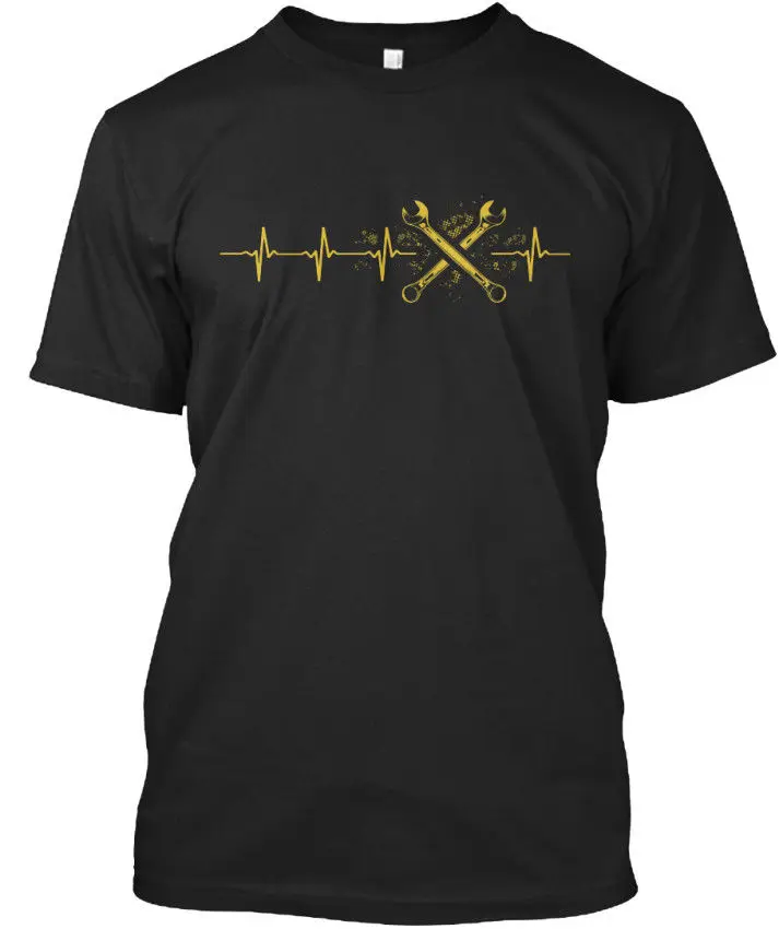 2019 Summer New Fashion Slim 100% Cotton Short Sleeve Printed Fitness Mechaniker Heartbeat Stylisches T-Shirtrock T Shirts
2019 Summer New Fashion Slim 100% Cotton Short Sleeve Printed Fitness Mechaniker Heartbeat Stylisches T-Shirtrock T Shirts