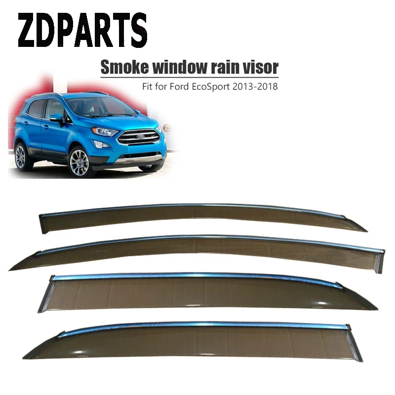 ZDPARTS 4pcs Car Wind Deflector Sun Guard Rain Wind Vent Visor Cover Trim For Ford EcoSport 2013 2014 2015 2016 2017 2018 ABS
ZDPARTS 4pcs Car Wind Deflector Sun Guard Rain Wind Vent Visor Cover Trim For Ford EcoSport 2013 2014 2015 2016 2017 2018 ABS