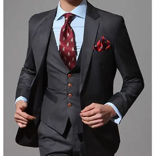 Fashion Men's Wedding Suits Tuxedos Bridegroom Suits Groomsman Suit Formal Suits
Fashion Men's Wedding Suits Tuxedos Bridegroom Suits Groomsman Suit Formal Suits