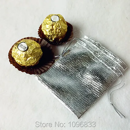 Silver Color Drawstring Pocket size 7X9 CM, Wedding Candy Gift Jewelry Packaging Pouch, 100 Pcs/Lot
Silver Color Drawstring Pocket size 7X9 CM, Wedding Candy Gift Jewelry Packaging Pouch, 100 Pcs/Lot