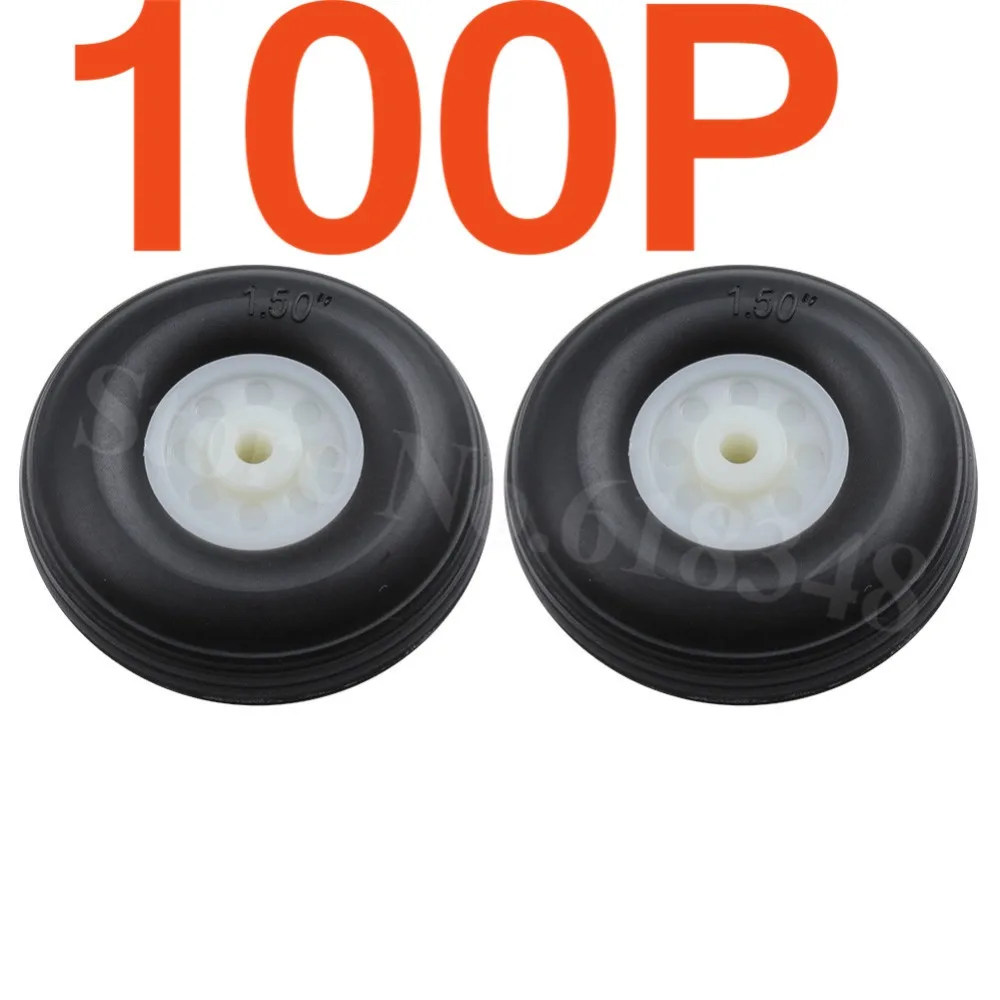 100pcs 1.5"/ 38mm Rubber Tail Wheel PU Nylon Hub Thickness:14mm Axle hole: 3.1mm RC Remote Control Airplane Parts Replacement
100pcs 1.5"/ 38mm Rubber Tail Wheel PU Nylon Hub Thickness:14mm Axle hole: 3.1mm RC Remote Control Airplane Parts Replacement