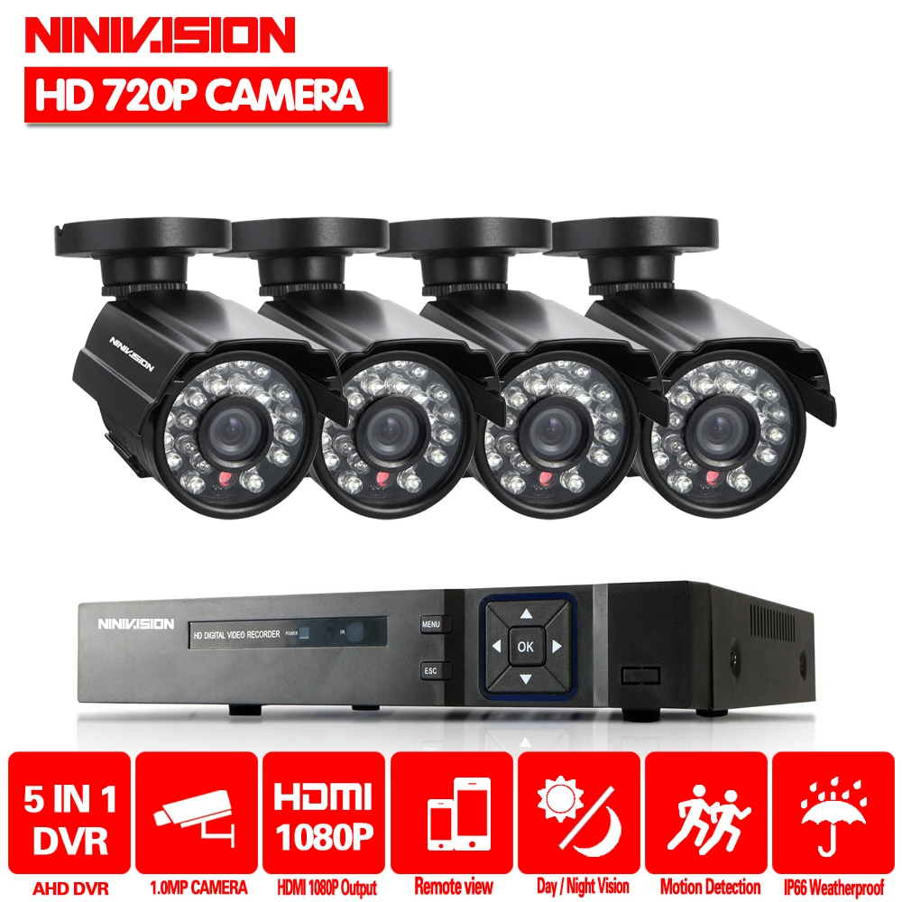 HD 2000TVL 8 канальная система видеонаблюдения 3G WIFI 4 канальный Полный 1080P HDMI AHD DVR