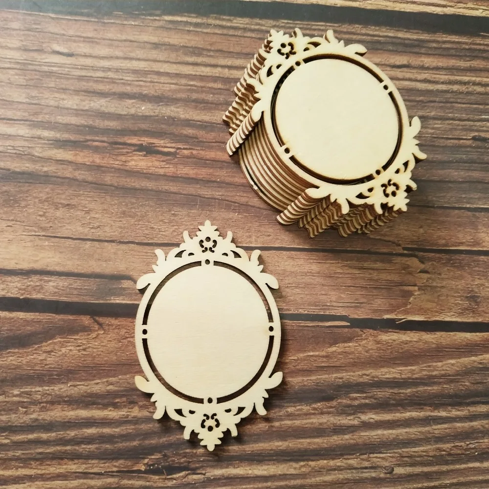 10PCS Vintage Classic Wooden Mirror Frame Shapes Wood Embellishment Ornament for Scrapbooking Card Wall Hanging DIY Frames
10PCS Vintage Classic Wooden Mirror Frame Shapes Wood Embellishment Ornament for Scrapbooking Card Wall Hanging DIY Frames