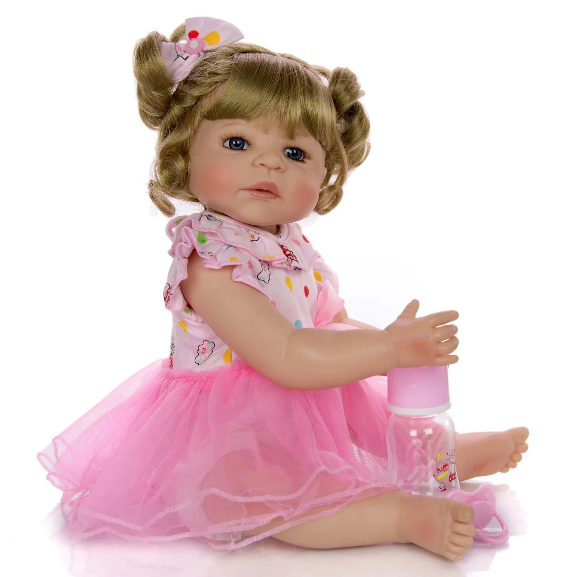 55 cm beautiful girl Doll bebes Reborn Babies Silicone vinyl Baby Dolls real Reborn Corpo de Silicone inteiro Realista doll toy
55 cm beautiful girl Doll bebes Reborn Babies Silicone vinyl Baby Dolls real Reborn Corpo de Silicone inteiro Realista doll toy