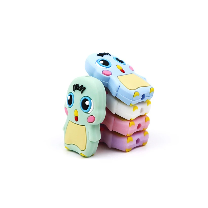 20pcs Animal Silicone Beads Baby Teether Bead DIY Necklace Pacifier Chain BPA Free Baby Chewing Beads Teething Toy Chick
20pcs Animal Silicone Beads Baby Teether Bead DIY Necklace Pacifier Chain BPA Free Baby Chewing Beads Teething Toy Chick
