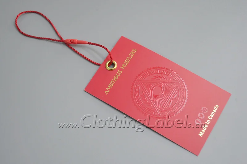 Clothing tags, labels for clothing garment UV gold foil, luxury hang tag, hang tag with string
Clothing tags, labels for clothing garment UV gold foil, luxury hang tag, hang tag with string