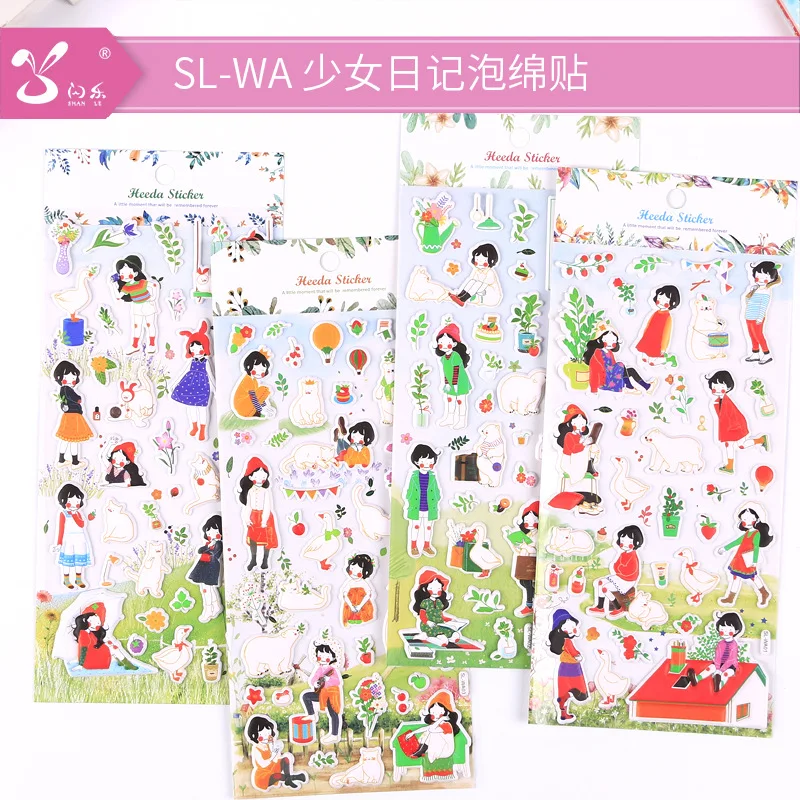 20 set/1 lot Stationery Stickers Cartoon Girl Diary Series Decorative Mobile Stickers Scrapbooking DIY Craft Stickers
20 set/1 lot Stationery Stickers Cartoon Girl Diary Series Decorative Mobile Stickers Scrapbooking DIY Craft Stickers