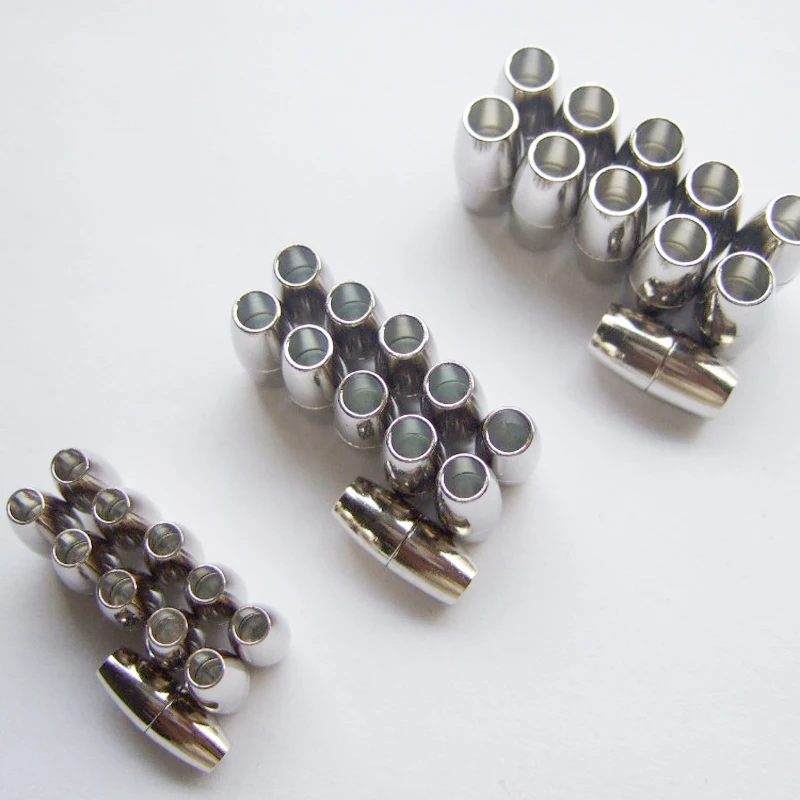 10 Sets Antique Silver Color Strong Magnetic Clasp End Cap For 5mm Round Leather Cords Jewelry Findings DIY
10 Sets Antique Silver Color Strong Magnetic Clasp End Cap For 5mm Round Leather Cords Jewelry Findings DIY